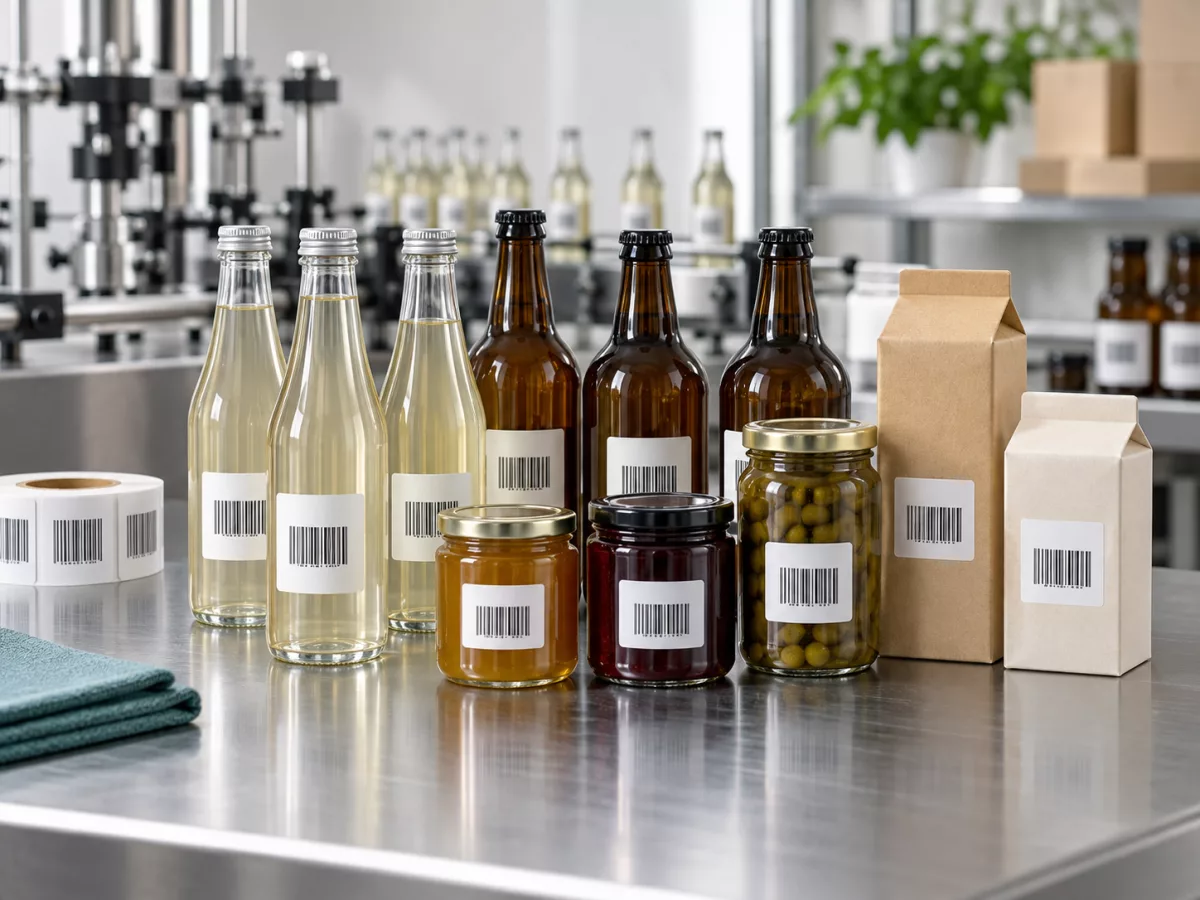 Bottled goods product labelling use case